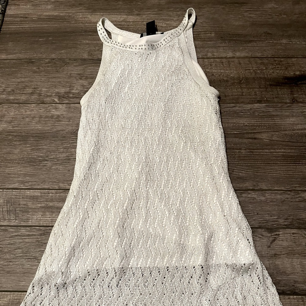Beautiful white dress made by White House/ Black Market